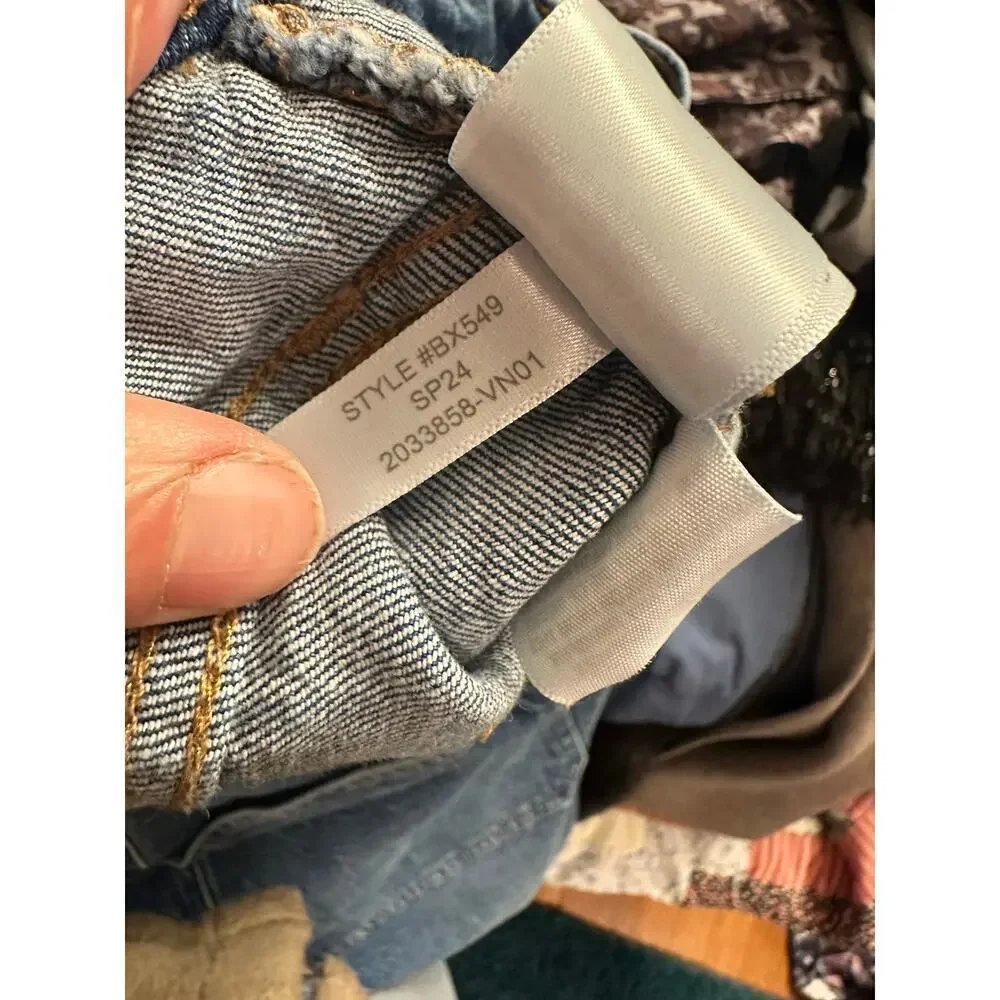 J.Crew High Rise Boot Cut Medium Wash Jeans Womens Sz. 34 Preppy - Picture 9 of 10